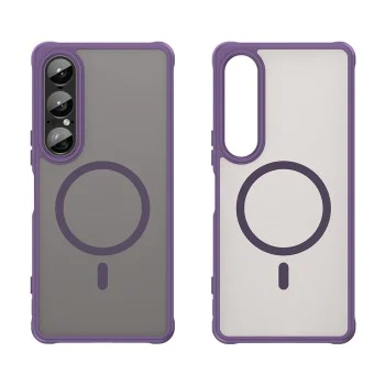 Калъф за Sony Xperia 1 VII - HaloFrost II MagSafe - Лилав