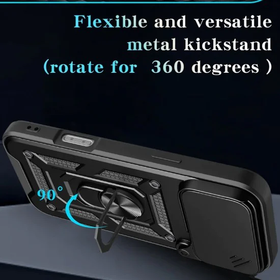 Калъф за iPhone 17 Pro - Techsuit - CamShield Series - Розово Злато - Златист
