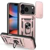 Калъф за iPhone 17 Pro - Techsuit - CamShield Series - Розово Злато - Златист