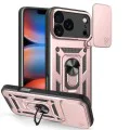 Калъф за iPhone 17 Pro - Techsuit - CamShield Series - Розово Злато - Златист