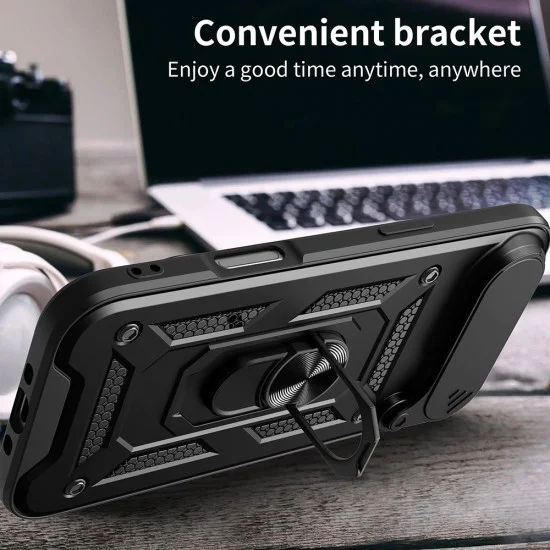 Калъф за iPhone 17 Air - Techsuit - CamShield Series - Син