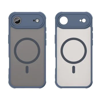 Калъф за iPhone 17 Air - HaloFrost II MagSafe - Navy Blue