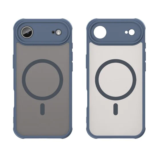 Калъф за iPhone 17 Air - HaloFrost II MagSafe - Navy Blue