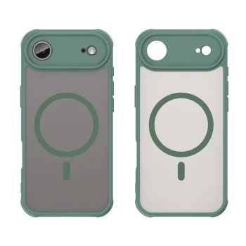 Калъф за iPhone 17 Air - HaloFrost II MagSafe - Зелен