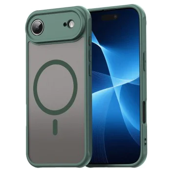 Калъф за iPhone 17 Air - HaloFrost II MagSafe - Зелен