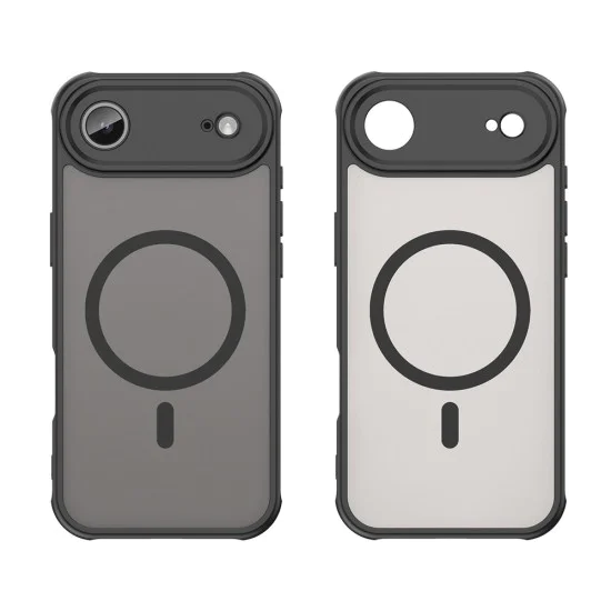 Калъф за iPhone 17 Air - HaloFrost II MagSafe - Черен