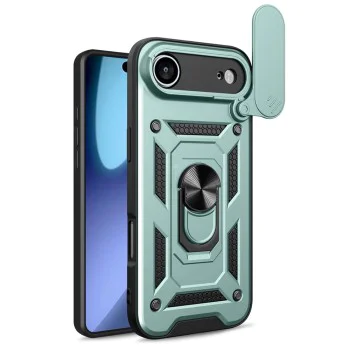 Калъф за iPhone 17 Air - Techsuit - CamShield Series - Зелен