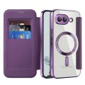 Калъф за Google Pixel 9a - SmartMag Book Case - Лилав