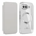 Калъф за Google Pixel 9a - SmartMag Book Case - Сив