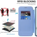 Калъф за Google Pixel 9a - SmartMag Book Case - Светло син
