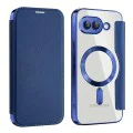 Кейс за Google Pixel 9a - SmartMag Book Case - Син