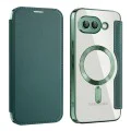 Калъф за Google Pixel 9a - SmartMag Book Case - Зелен