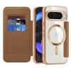 Калъф Камера за Google Pixel 10 / 10 Pro - SmartMag Book Case - Кафяв