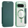 Калъф Камера за Google Pixel 10 / 10 Pro - SmartMag Book Case - Зелен