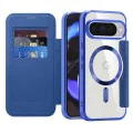 Калъф Камера за Google Pixel 10 / 10 Pro - SmartMag Book Case - Син