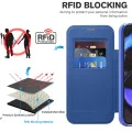 Калъф Камера за Google Pixel 10 Pro XL - SmartMag Book Case - Син