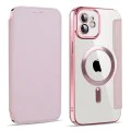 Калъф за iPhone 11 - SmartMag Book Case - Розов