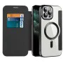 Калъф за iPhone 11 Pro Max - SmartMag Book Case - Черен