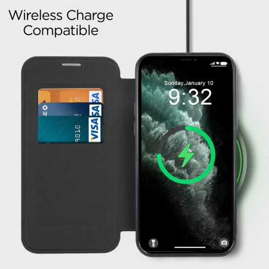 Калъф за iPhone 11 Pro Max - SmartMag Book Case - Зелен