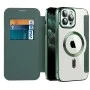 Калъф за iPhone 11 Pro Max - SmartMag Book Case - Зелен