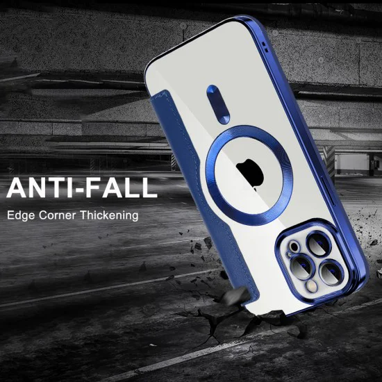 Калъф за iPhone 11 Pro Max - SmartMag Book Case - Светло Син