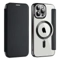 Калъф за iPhone 12 Pro Max - SmartMag Book Case - Черен