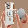 Калъф за iPhone 12 Pro Max - SmartMag Book Case - Кафяв