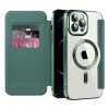 Калъф за iPhone 12 Pro Max - SmartMag Book Case - Зелен