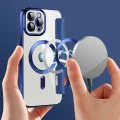 Калъф за iPhone 12 Pro Max - SmartMag Book Case - Син