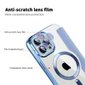 Калъф за iPhone 12 Pro Max - SmartMag Book Case - Светло Син
