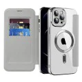 Калъф за iPhone 12 Pro Max - SmartMag Book Case - Сив