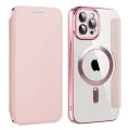 Калъф за iPhone 12 Pro - SmartMag Book Case - Розов