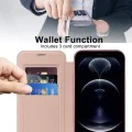 Калъф за iPhone 12 Pro - SmartMag Book Case - Розов