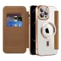 Калъф за iPhone 12 Pro - SmartMag Book Case - Кафяв
