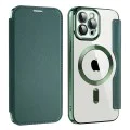 Калъф за iPhone 12 Pro - SmartMag Book Case - Зелен