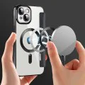 Калъф за iPhone 13 - SmartMag Book Case - Черен