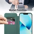 Калъф за iPhone 13 - SmartMag Book Case - Зелен
