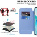 Калъф за iPhone 13 - SmartMag Book Case - Светло Син