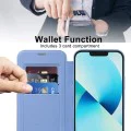 Калъф за iPhone 13 - SmartMag Book Case - Светло Син