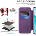 Калъф за iPhone 13 - SmartMag Book Case - Лилав