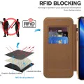 Калъф за iPhone 13 Pro - SmartMag Book Case - Кафяв