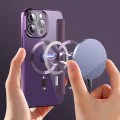 Калъф за iPhone 13 Pro - SmartMag Book Case - Лилав