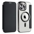 Калъф за iPhone 13 Pro Max - SmartMag Book Case - Черен