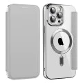 Калъф за iPhone 13 Pro Max - SmartMag Book Case - Сив