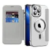 Калъф за iPhone 13 Pro Max - SmartMag Book Case - Сив
