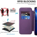 Калъф за iPhone 13 Pro Max - SmartMag Book Case - Лилав