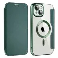 Калъф за iPhone 14 Plus - SmartMag Book Case - Зелен