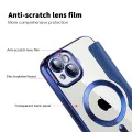Калъф за iPhone 14 Plus - SmartMag Book Case - Син