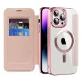 Калъф за iPhone 14 Pro Max - SmartMag Book Case - Розов