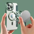 Калъф за iPhone 14 Pro Max - SmartMag Book Case - Зелен